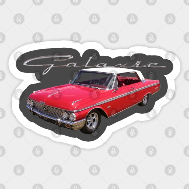 1962 Galaxie Sticker by Permages LLC